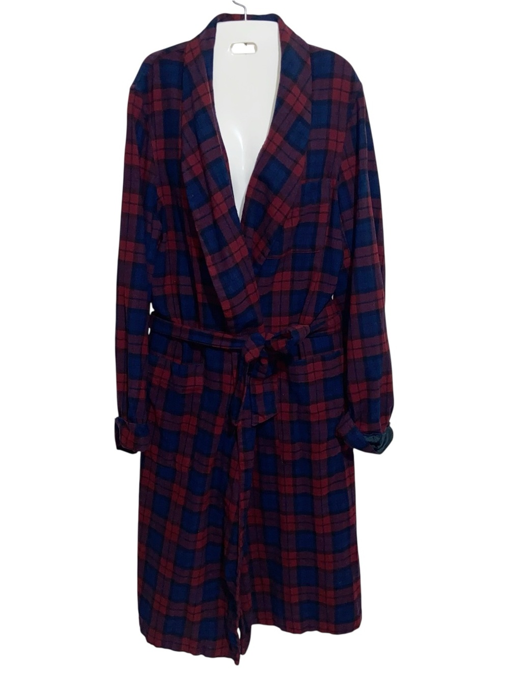 Pendleton Robe Mens Medium Vintage Virgin Wool Authentic Macdevitt Tartan Plaid